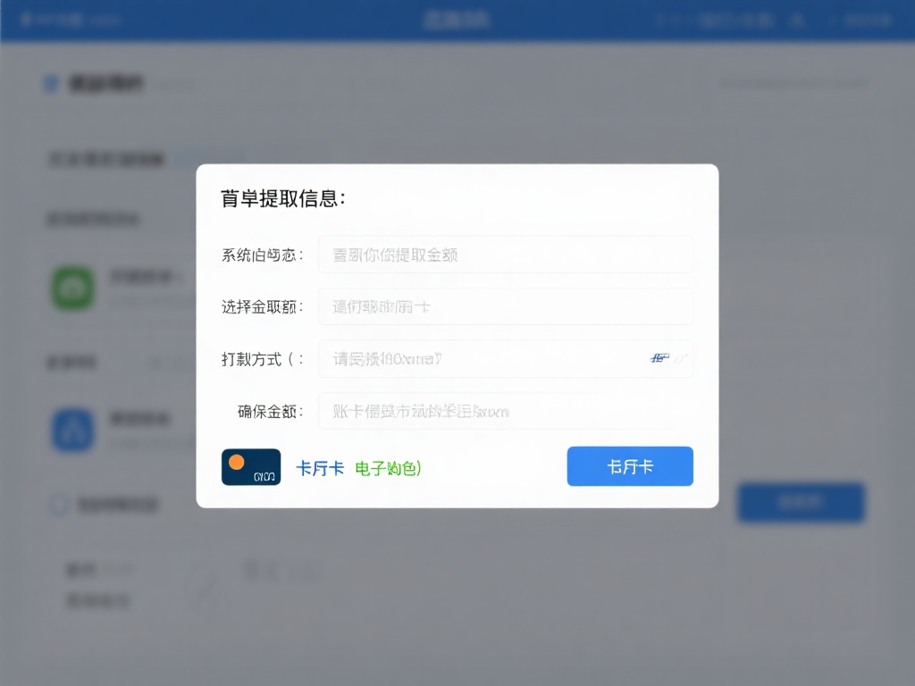 填写提取信息：系统会要求你输入提取金额，并选择到账